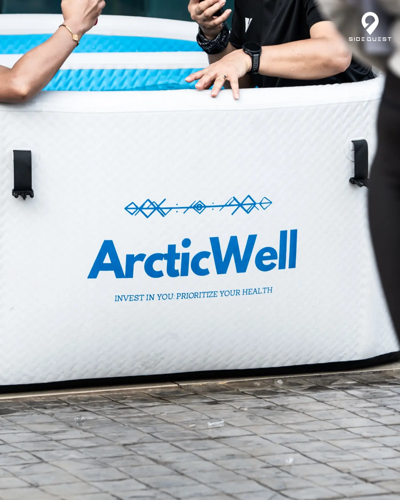 ArcticWell recovery partner at Side Quest Event 004
